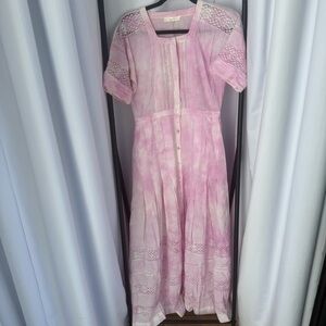 LoveShackFancy Edie Midi Dress